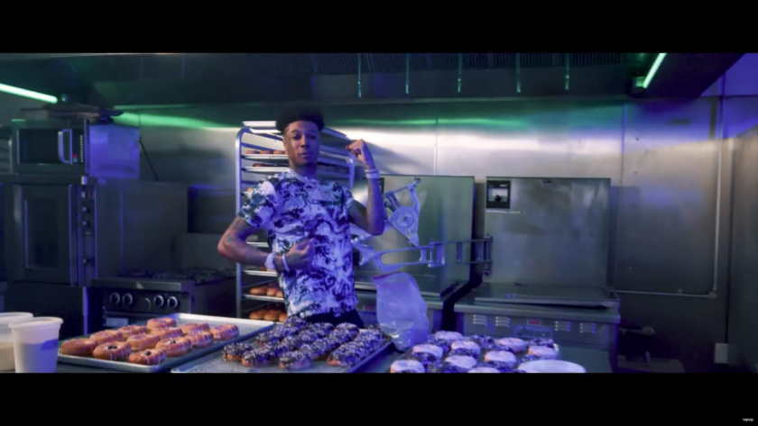 Holy Moly — Blueface — Skript Cinema music video still