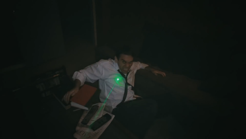 Help in the Head by The Faint — Skript Cinema music video still